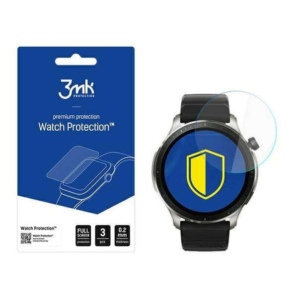 3MK FlexibleGlass Watch Amazfit GTR 4 46mm hibrid üveg képernyővé...