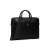 Guess black laptop bag side view