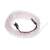 Listwa oświetleniowa LED światłowodowa do samochodów, 5 m, USB/12V - biała 75892341