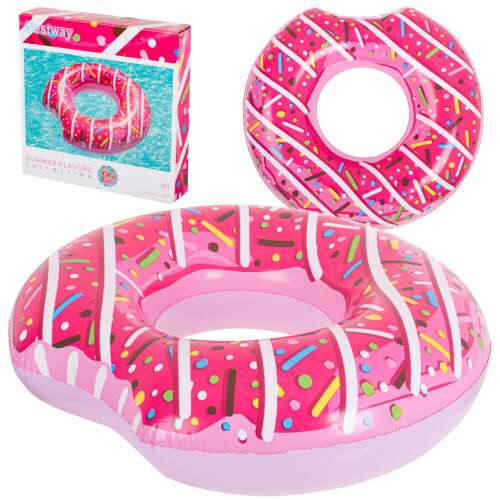 Bestway Schwimmender Gummi 107cm - Donut #pink
