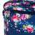 Thermal Bag for Lunch, Beach, Picnic 11L Navy Blue with Flowers 99678071