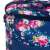Thermal Bag for Lunch, Beach, Picnic 11L Navy Blue with Flowers 99678071