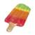 Bestway felfújható jégkrém strandmatrac, piros, narancs, sárga, zöld, 185cm hosszú
