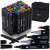 48 piece set of alcohol based twin tip markers with a carrying case and stand