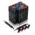 48 piece set of alcohol based twin tip markers with a carrying case and stand