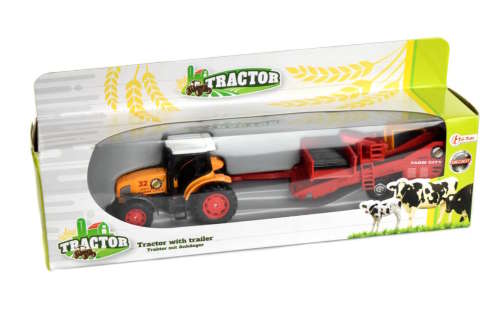 Utánfutós traktor játék – sárga 31221796