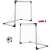 Ikonka 2-in-1 football goal set with two small goals, ball and pump
