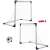 Ikonka 2-in-1 football goal set with two small goals, ball and pump