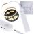 USB Battery Powered Motion Sensor LED Strip 2m Warm White components: LED strip roll, motion sensor, power adapter