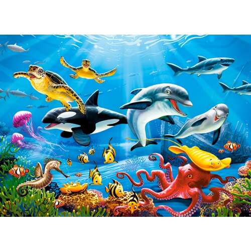 Castorland Puzzle - Trópusi víz alatti világ 200 db