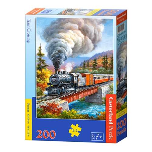 Castorland Puzzle - Vonat 200db