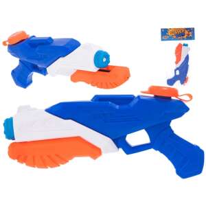 Pistol cu apă albastru și portocaliu, capacitate 400ml, pentru copii, distracție de vară - Jucării gonflabile și jucării de plajă