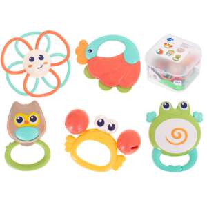 Grzechotki dla niemowląt zwierzęta 5szt HOLA