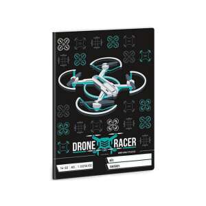 Caiet Ars Una Drone Racer pentru clasa întâi, format A5, 32 de pagini, cu design de dronă - Ars Una