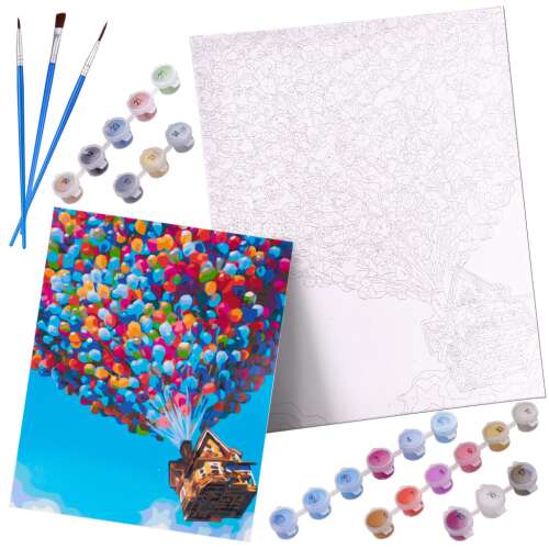 Painting by numbers picture based on 40x50cm balloon