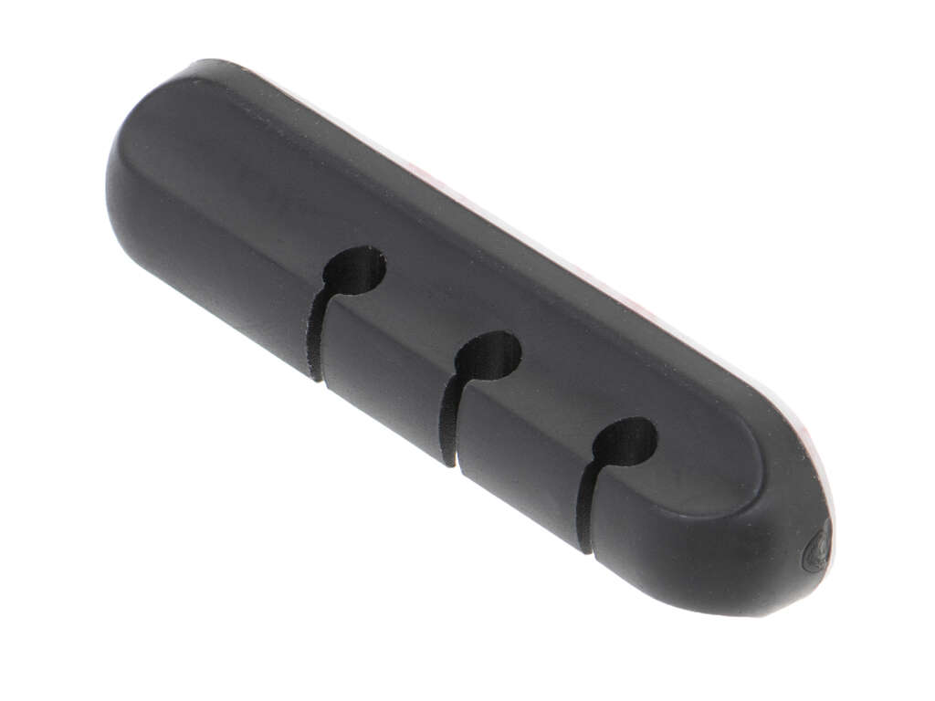 Kábeltartó szervező 3 vezeték szilikon fekete