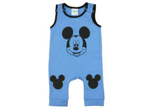 Disney ujjatlan Rugdalózó - Mickey Mouse #kék 31222112 Rugdalózó, napozó - Fiú