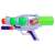 Purple water gun with three tanks, perfect for summer fun