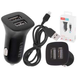 L-BRNO Dual USB + încărcător auto Lightning 77096046 Incarcatoare auto