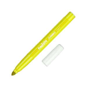 Carioca Jumbo waschbarer Filzstift, zitronengelb - Zeichengeräte