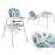 Guimo 3in1 Convertible High Chair with Safety Harness Detail