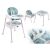 Guimo 3in1 Convertible High Chair with Safety Harness Detail