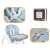 Guimo 3in1 Convertible High Chair Features and Packaging