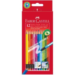 Faber-Castell Radierbarer Buntstift - 12 Stk. 115959470 - Farbstifte