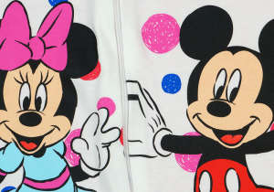 Disney Minnie| Mickey| hosszú ujjú| vékony pamut hálózsák 1|5 TOG - 80-as méret 31222351 Baba hálózsákok