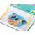 Close-up of Color Day Magnetic Book Animals Puzzle instruction cards