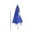 Ikonka beach umbrella tent #blue 55389052
