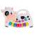 Children's interactive organ piano jelly white 55389350