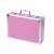 Pink suitcase for the 145 piece art set