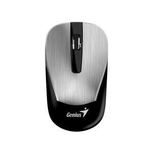 Mouse wireless Genius ECO-8015, argintiu, vedere din față - Genius Mouse