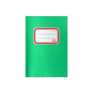 Harmónia A/5 notebook, 32 pages, green cover - Notebook