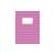 Harmónia music notebook A4 86-32, pink, 32 pages
