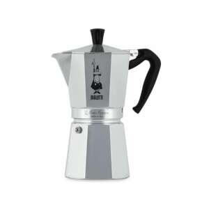 Bialetti Moka Express 9 Personen Kaffeemaschine aus Edelstahl 85004548