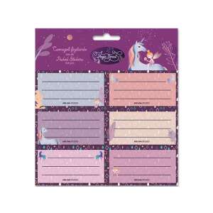 Ars Una Magic Forest Set de autocolante, 36 bucăți, cu motive de unicorn și zână, pentru rechizite școlare, caiete și dosare - Ars Una