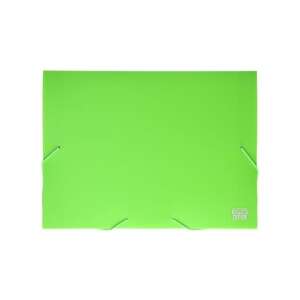 Neon zöld Spirit A4-es füzetbox rugalmas záródással - Füzetbox