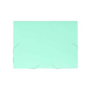 Pasztellzöld A4-es gumis füzetbox, 30mm-es gerincvastagsággal - Füzetbox