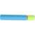 Blue and green foam water gun, 30 cm long