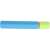 Blue and green sponge water gun, 30 cm long
