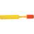 Yellow and red sponge water gun, 30 cm long