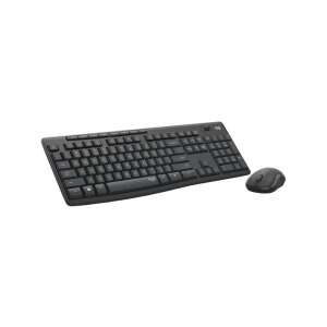 Logitech MK295 Silent Tastatură și Mouse Wireless - Vedere unghiulară - Logitech Tastaturi