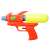 Mały pistolet na wodę ze zbiornikiem - 20 cm, pomarańczowy plastikowy pistolet na wodę