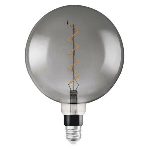 Ledvance Vintage LED Globe Bulb E27 5W on white background - Bulb