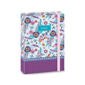 Cutie pentru caiete Catalina Estrada cu model floral și libelule, dimensiune A/5 - Ars Una