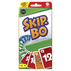 Mattel Skip-Bo Joc de cărți ambalaj, ediție germană - Mattel