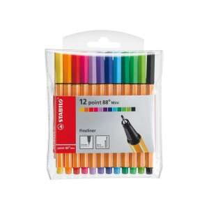 Stabilo Point 88 Mini Fineliner Stifte, 12 Farben - STABILO Fineliner