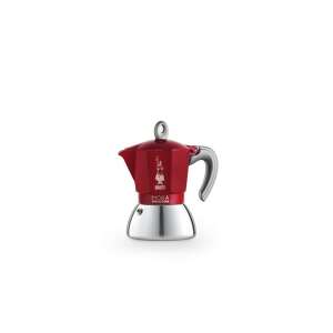 Bialetti Moka 6944 Induktion 4 Personen Induktionskaffeemaschine mit rotem Pad 84852256
